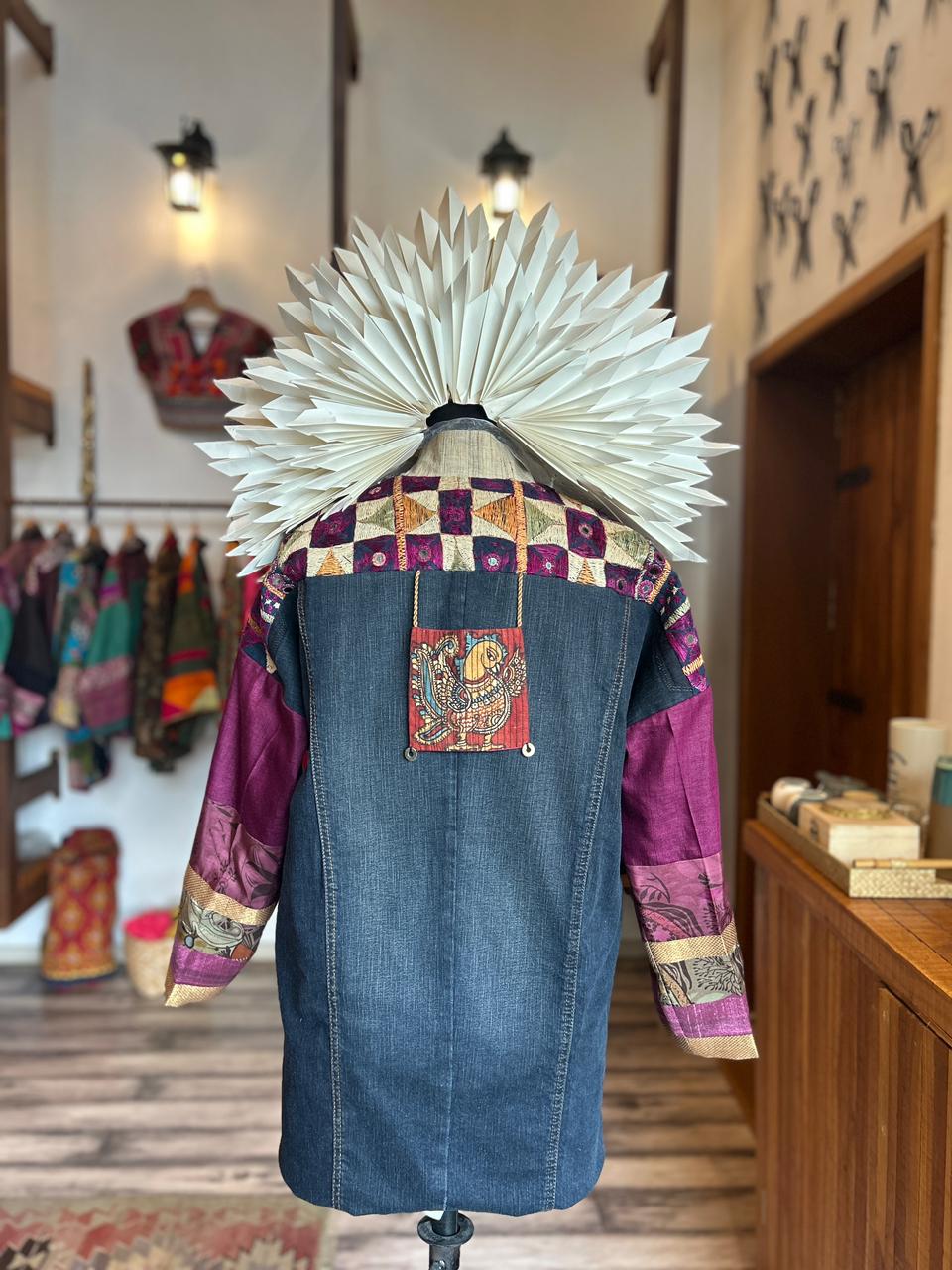 Purple Re-crafted jacket