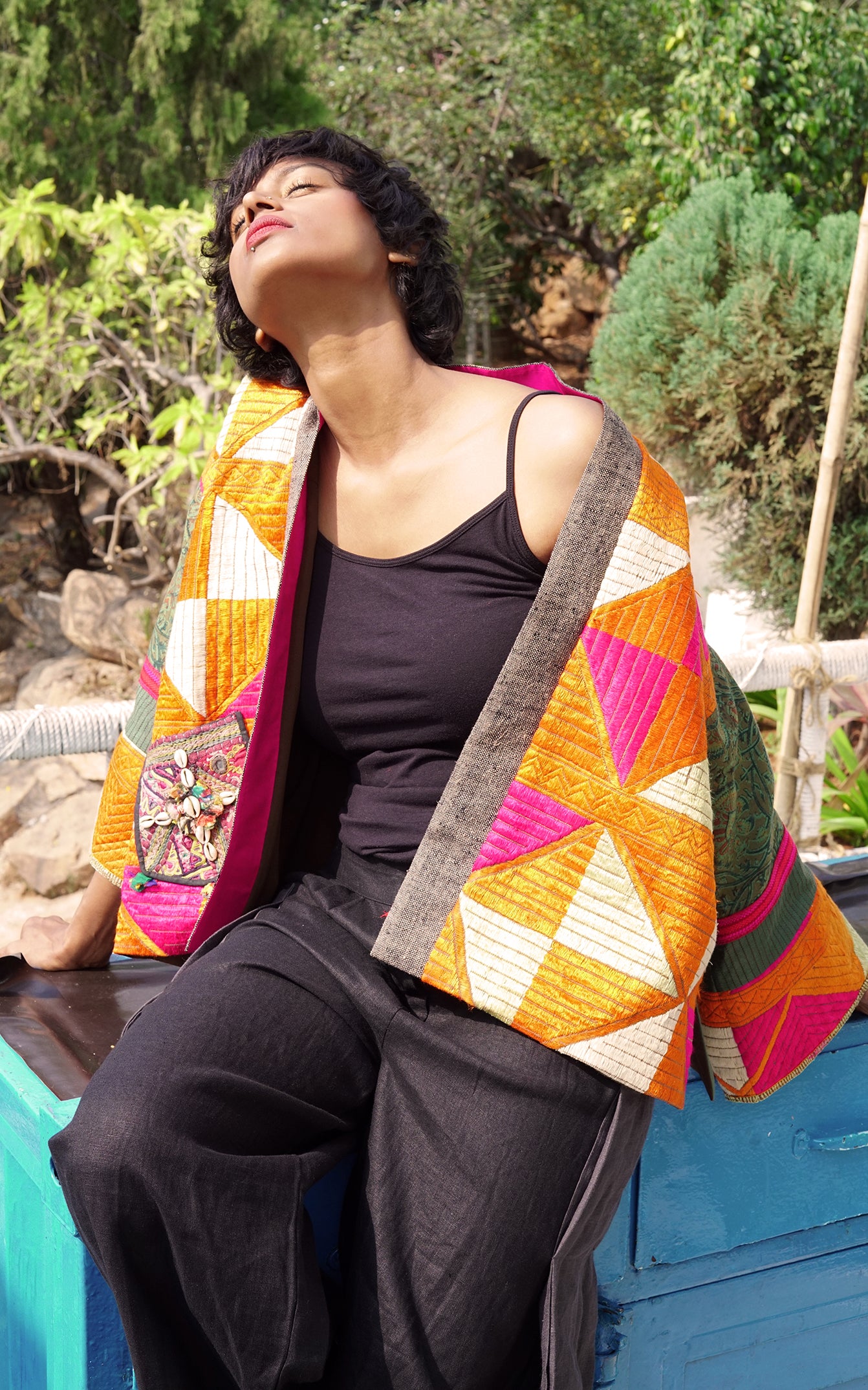 Phulkari jacket clearance online