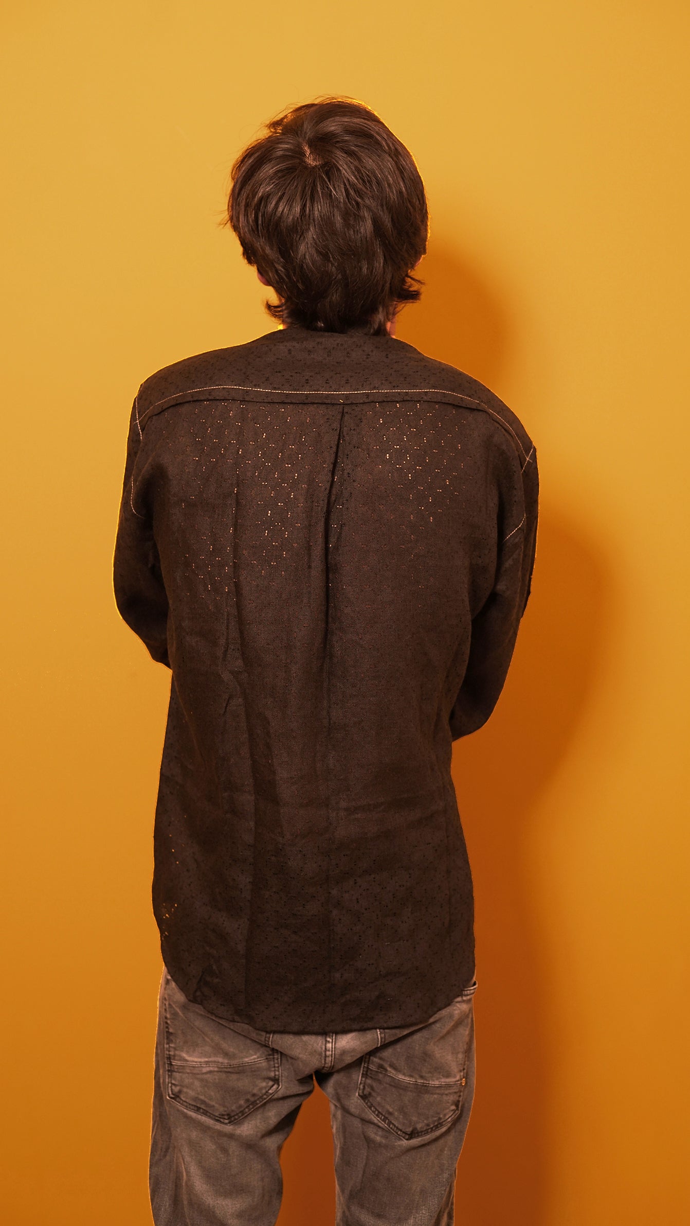 Black Cut work shirt