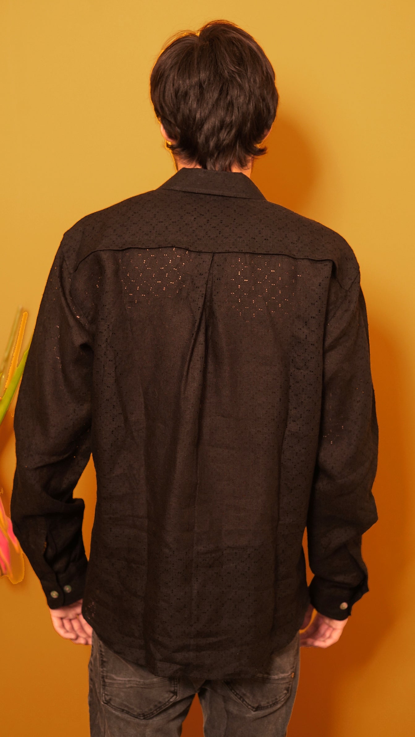 Black Cut work shirt