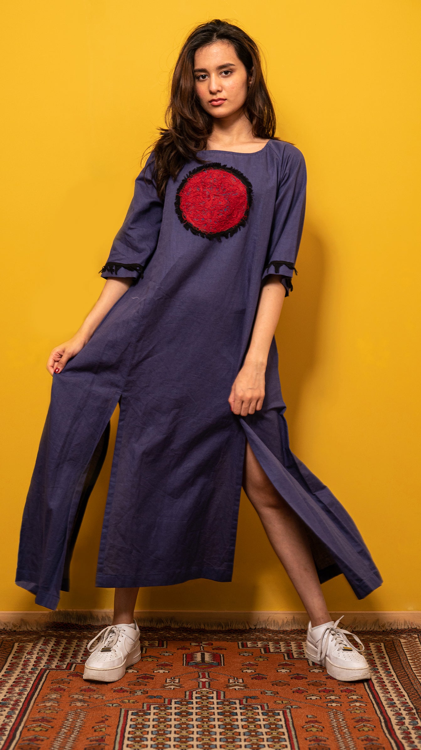 Linen Slit kurta