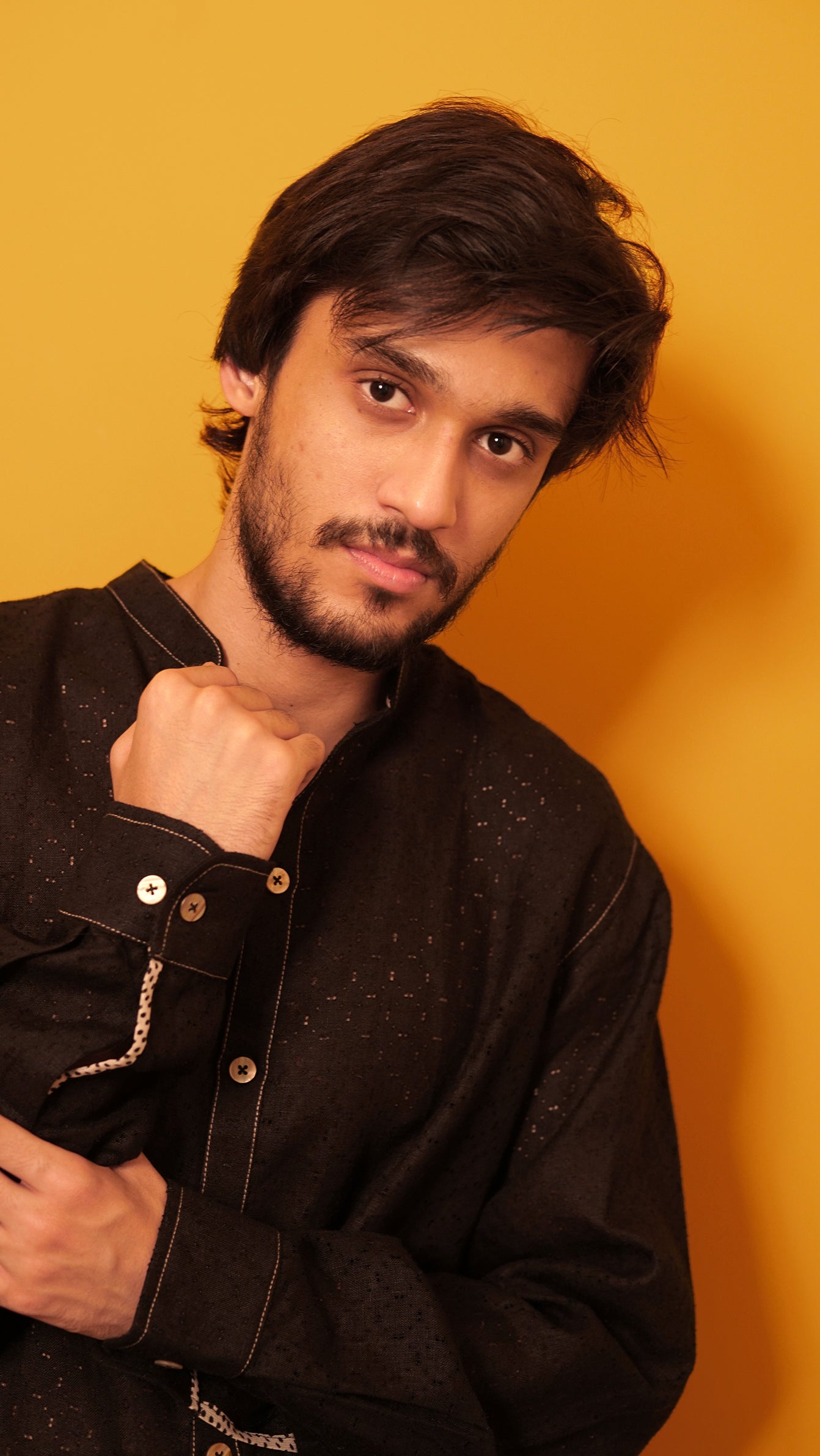 Black Cut work shirt