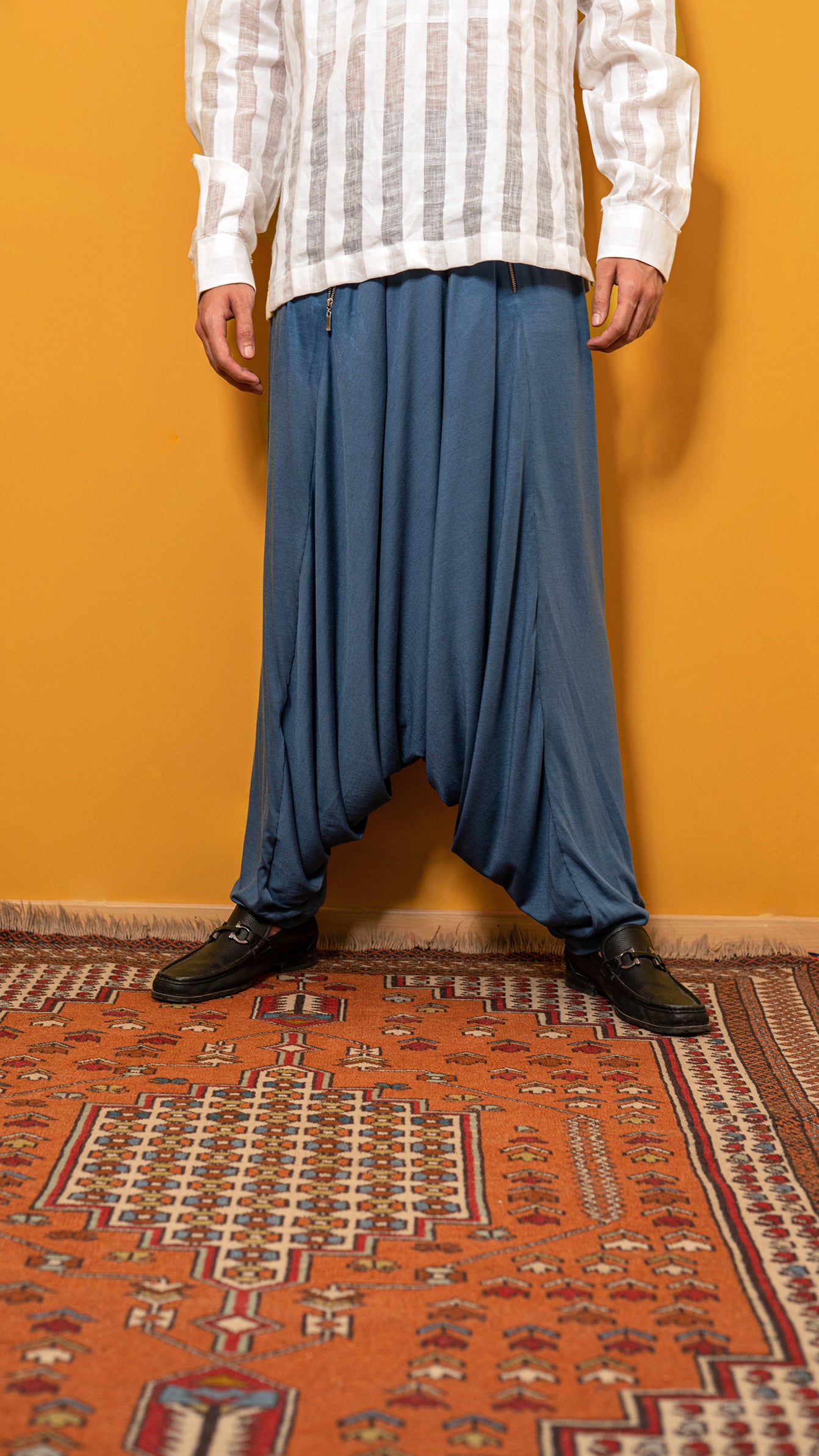 Teal Turkish pants