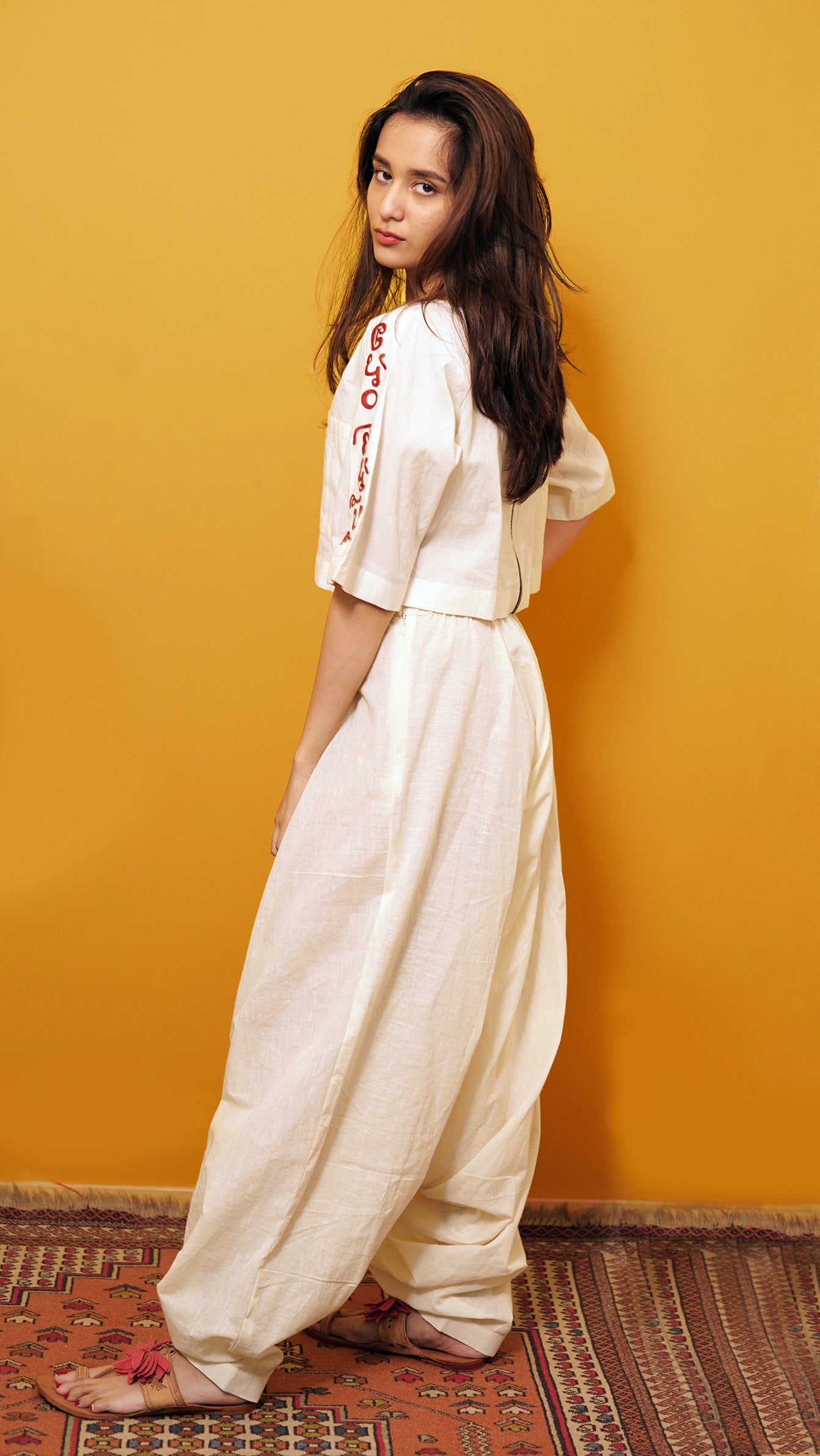 Off White Dhoti pants