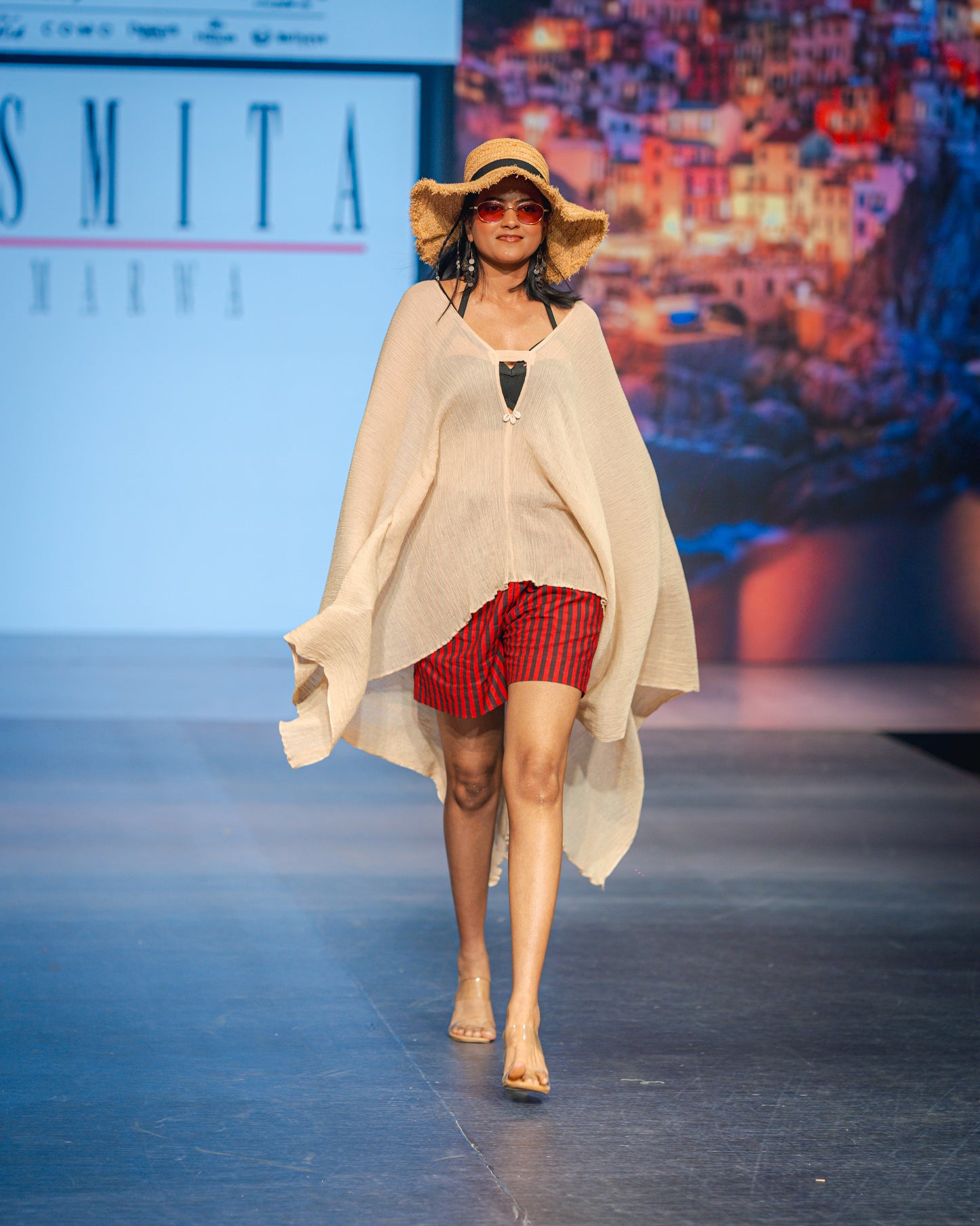 Short cowl dress