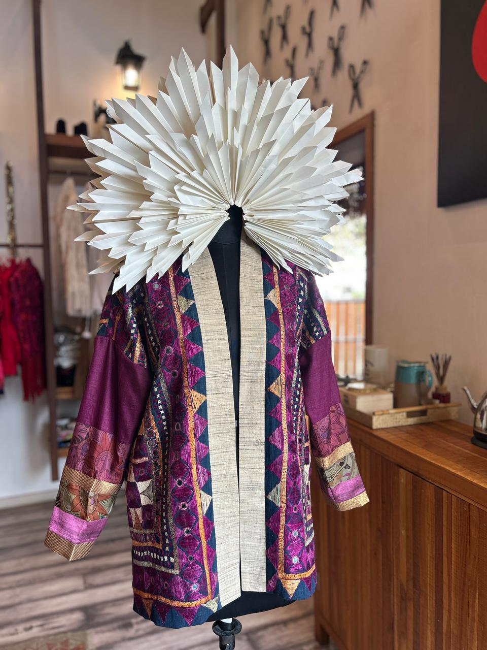 Purple Re-crafted jacket